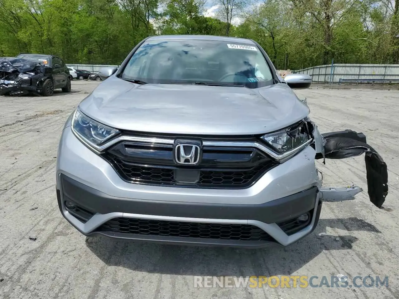 5 Photograph of a damaged car 5J6RW2H5XLL030735 HONDA CRV 2020