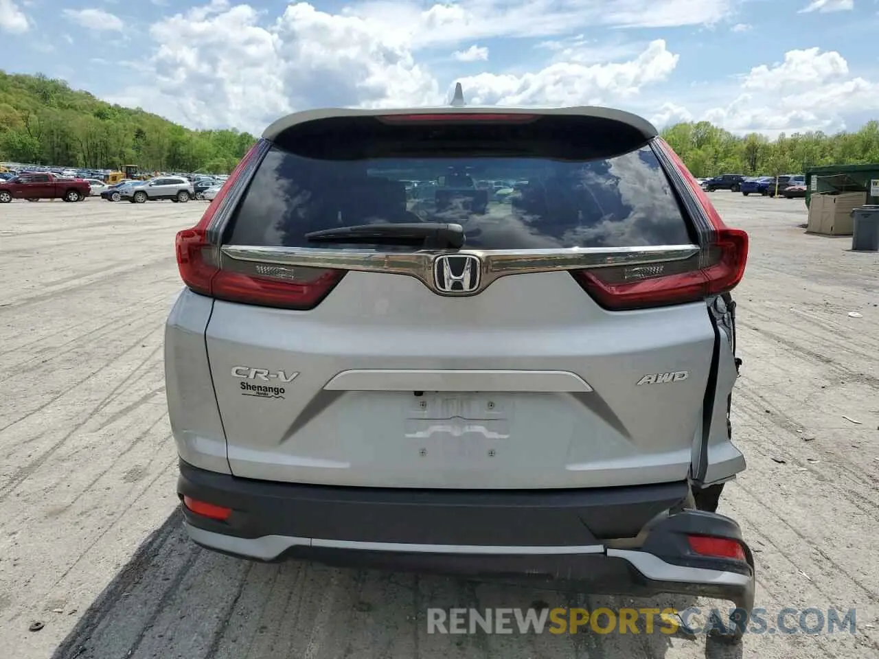 6 Photograph of a damaged car 5J6RW2H5XLL030735 HONDA CRV 2020
