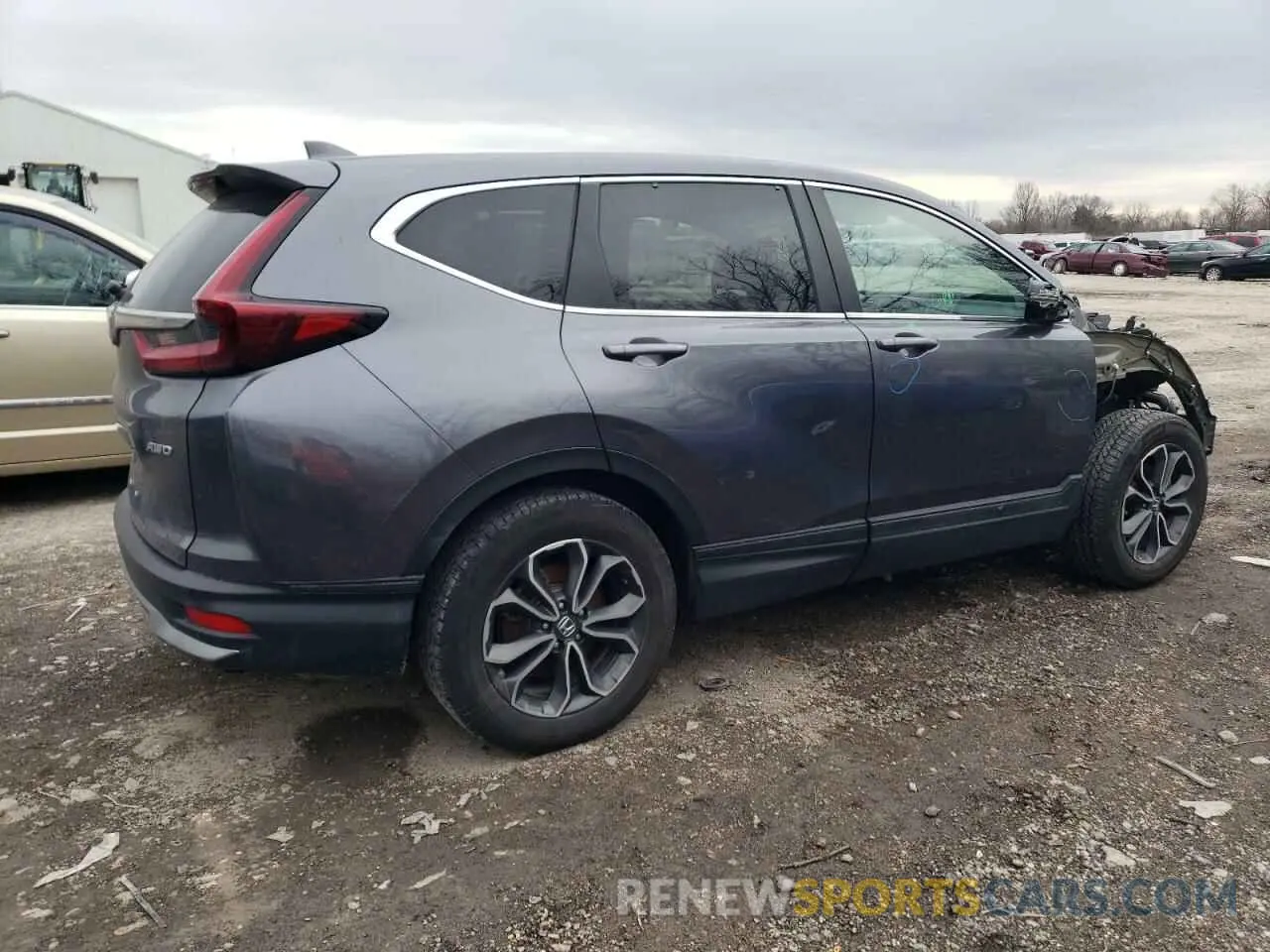 3 Photograph of a damaged car 5J6RW2H5XLL045168 HONDA CRV 2020