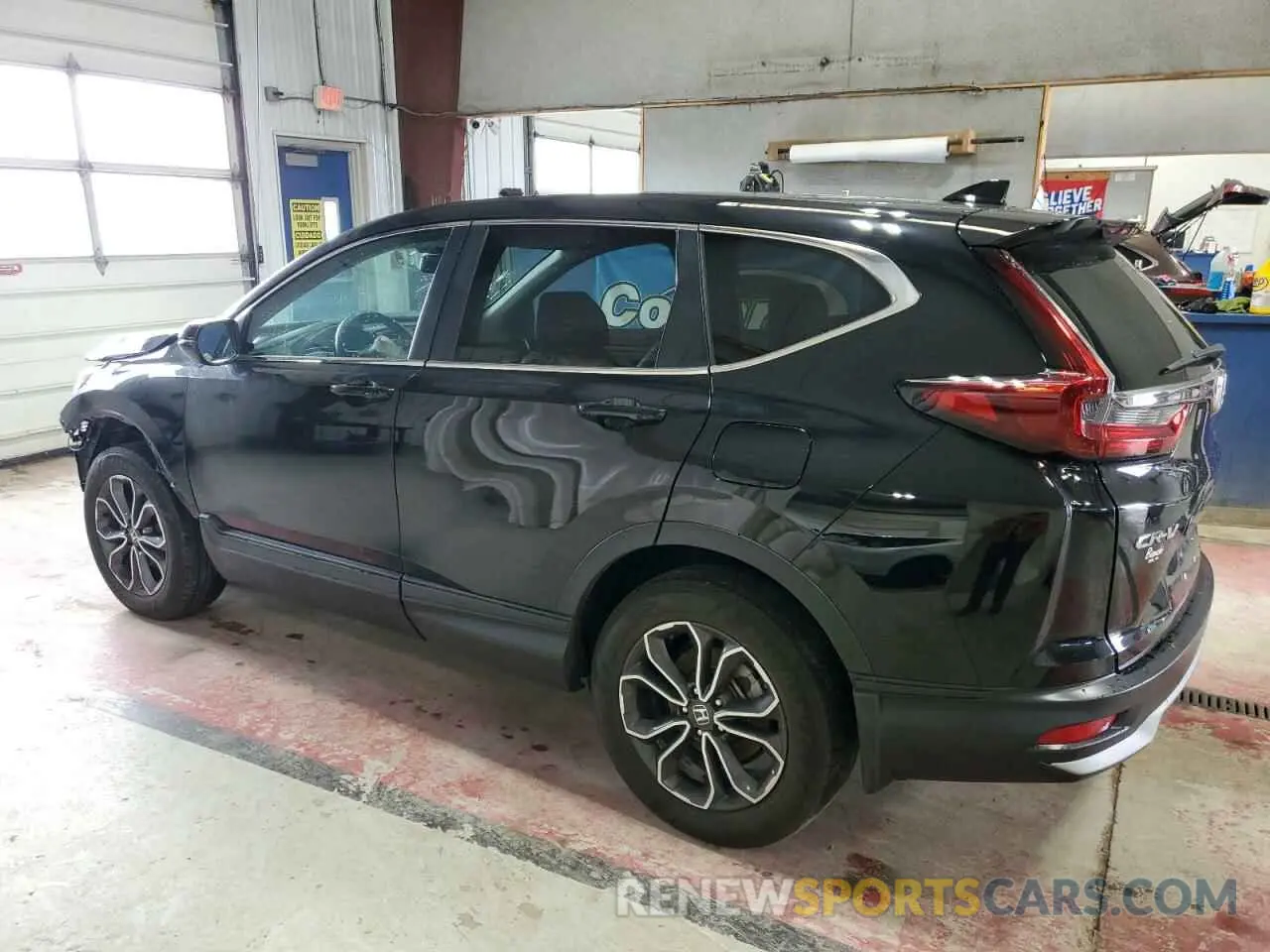 2 Photograph of a damaged car 5J6RW2H80LL047277 HONDA CRV 2020