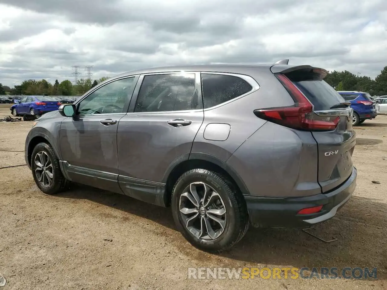 2 Photograph of a damaged car 5J6RW2H81LL017267 HONDA CRV 2020