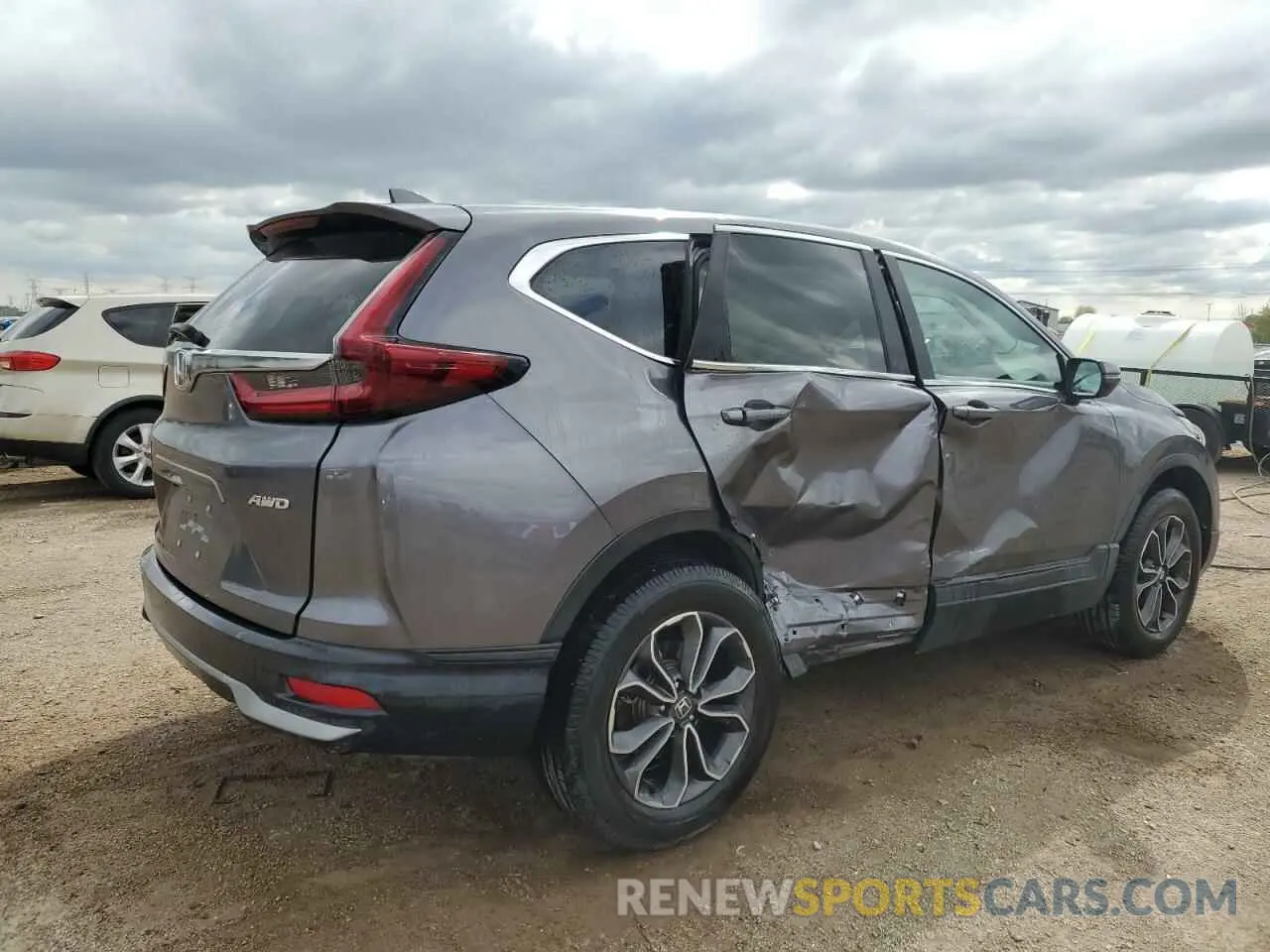 3 Photograph of a damaged car 5J6RW2H81LL017267 HONDA CRV 2020