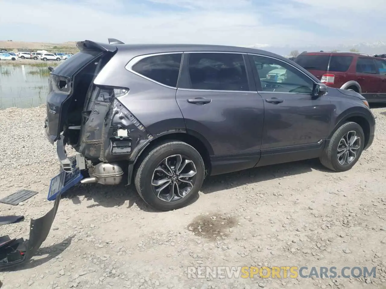 3 Photograph of a damaged car 5J6RW2H81LL027166 HONDA CRV 2020