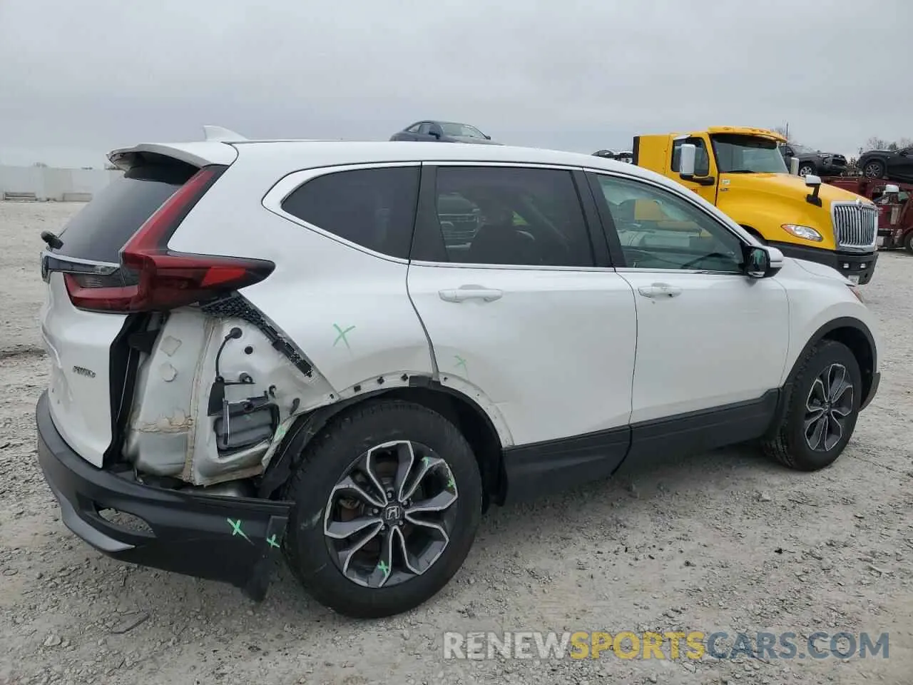 3 Photograph of a damaged car 5J6RW2H84LL031924 HONDA CRV 2020