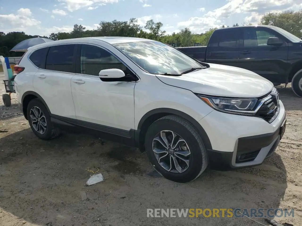 4 Photograph of a damaged car 5J6RW2H84LL042812 HONDA CRV 2020