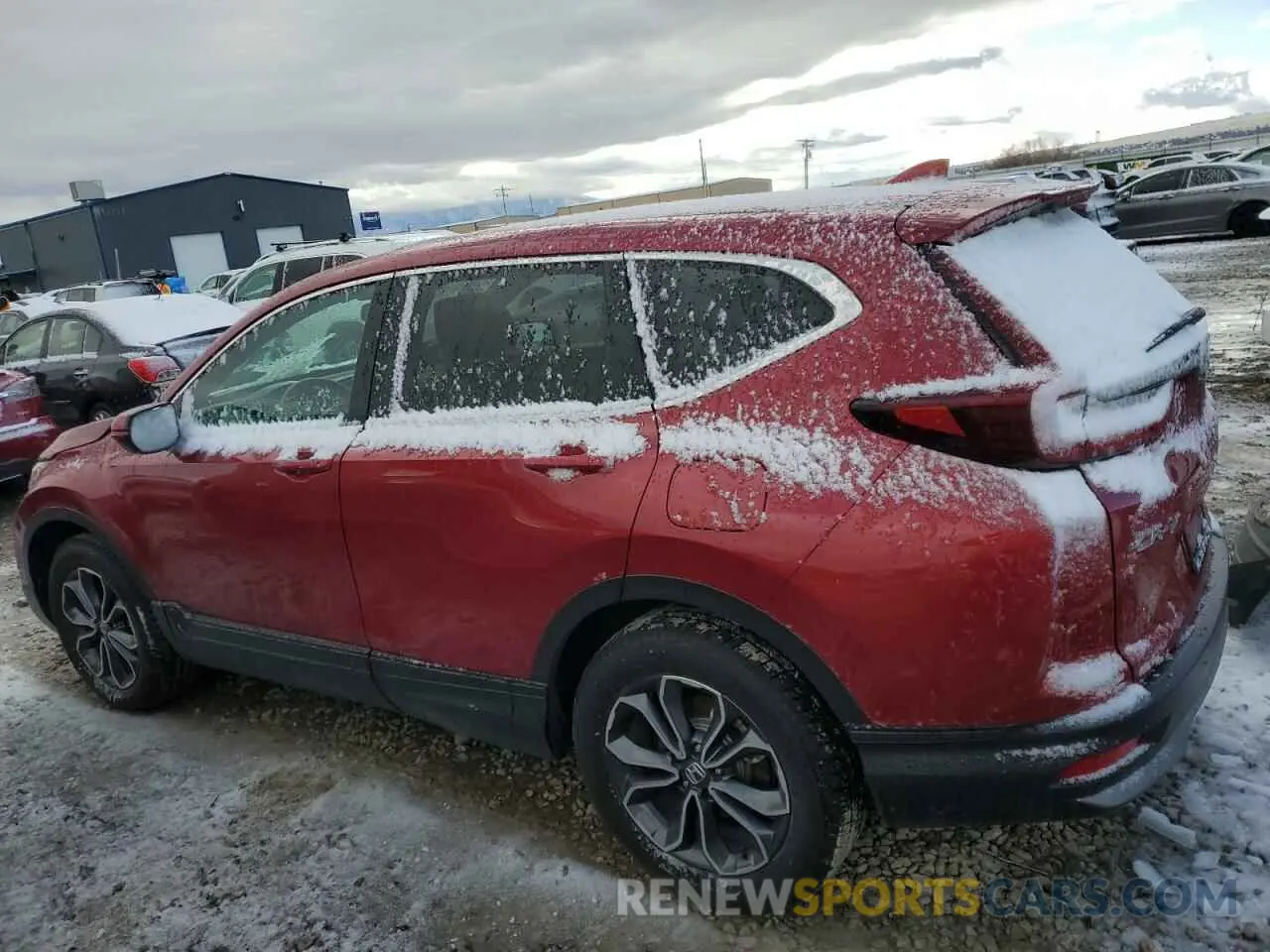 2 Photograph of a damaged car 5J6RW2H85LL015411 HONDA CRV 2020