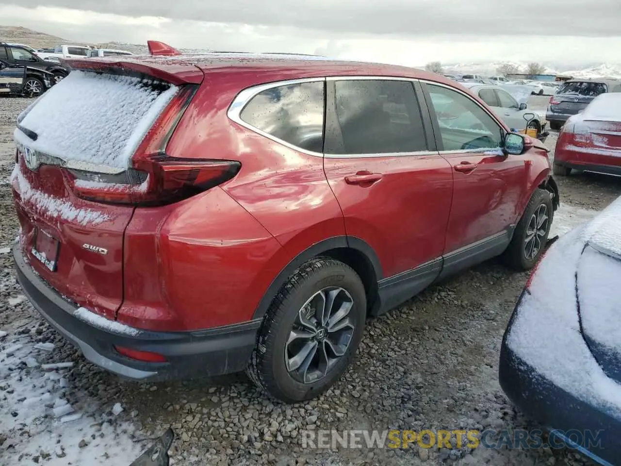 3 Photograph of a damaged car 5J6RW2H85LL015411 HONDA CRV 2020