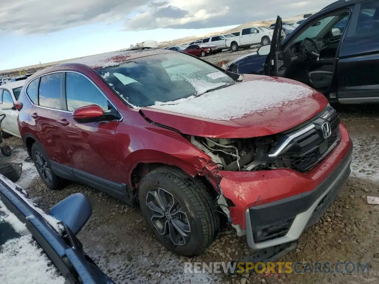 4 Photograph of a damaged car 5J6RW2H85LL015411 HONDA CRV 2020