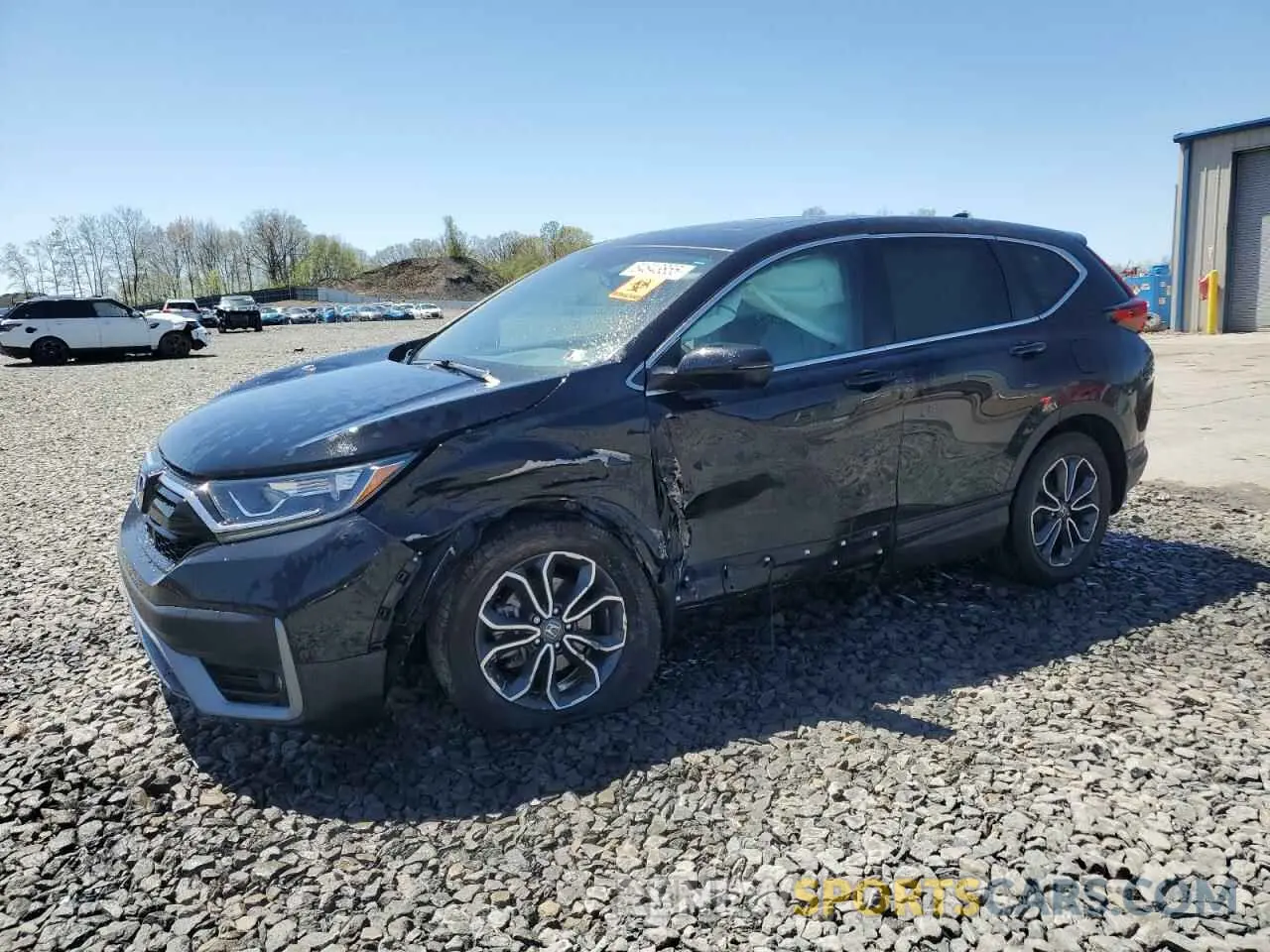 1 Photograph of a damaged car 5J6RW2H8XLL019597 HONDA CRV 2020