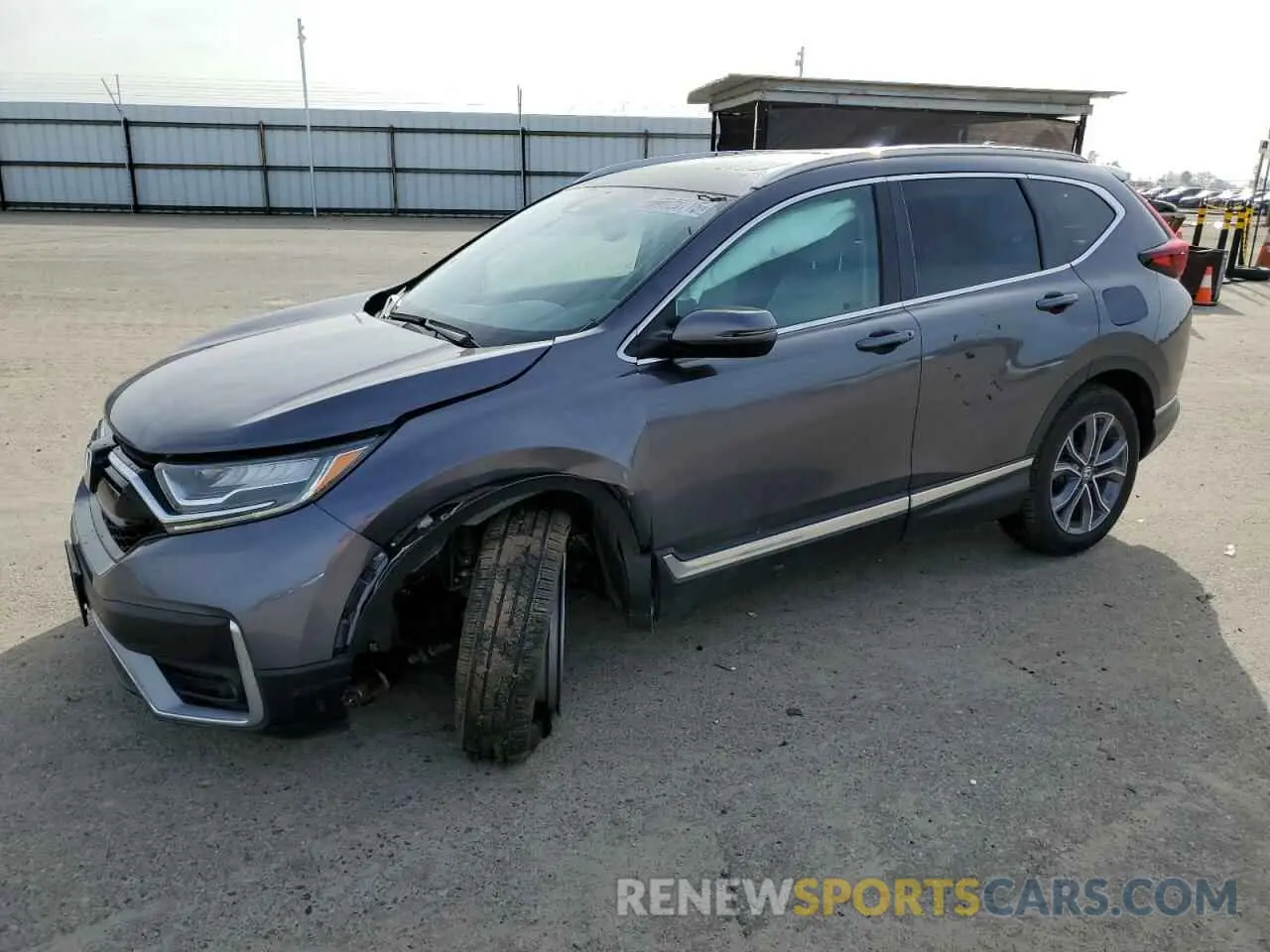 1 Photograph of a damaged car 5J6RW2H91LL013924 HONDA CRV 2020