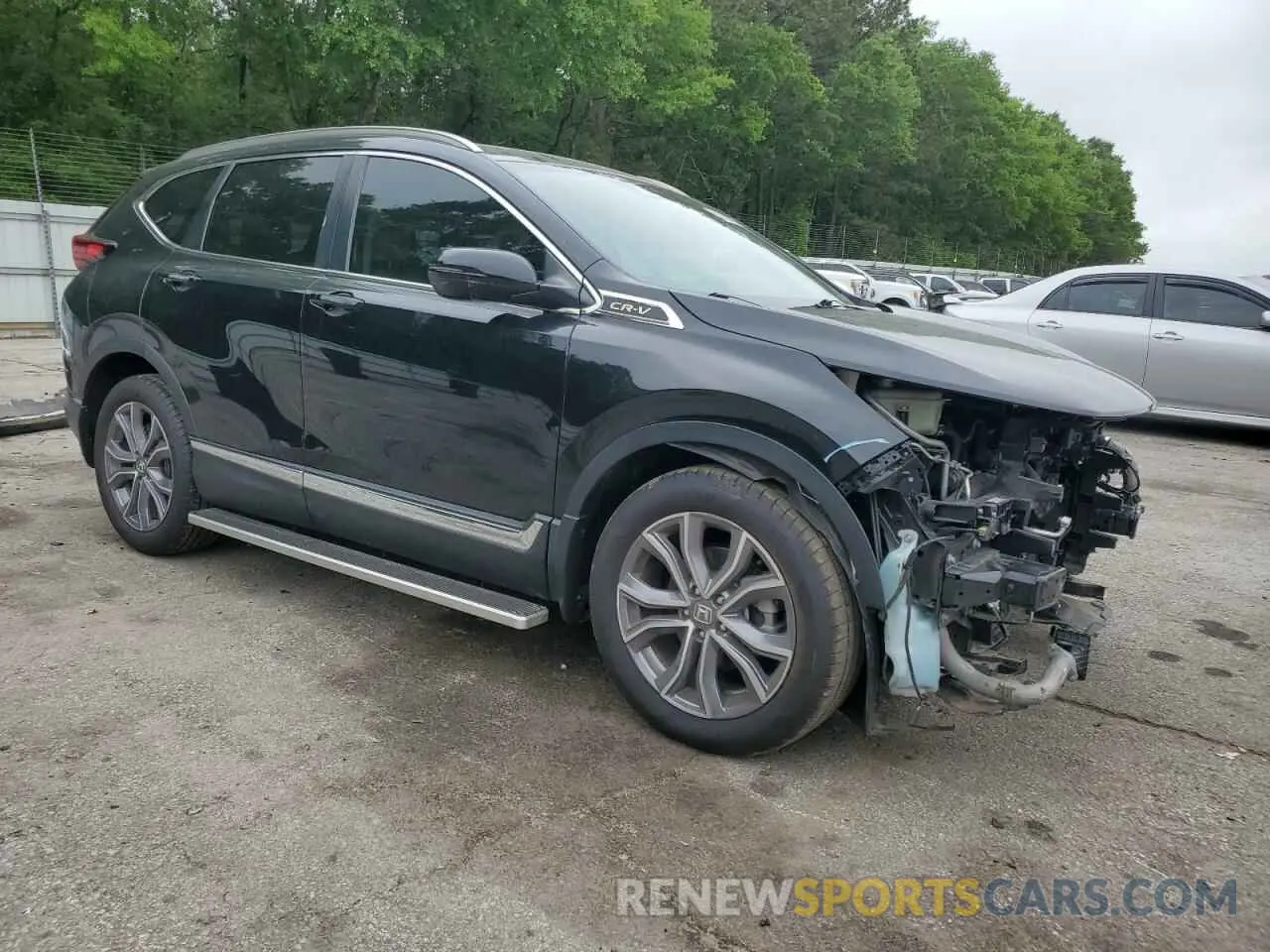 4 Photograph of a damaged car 5J6RW2H93LL014590 HONDA CRV 2020