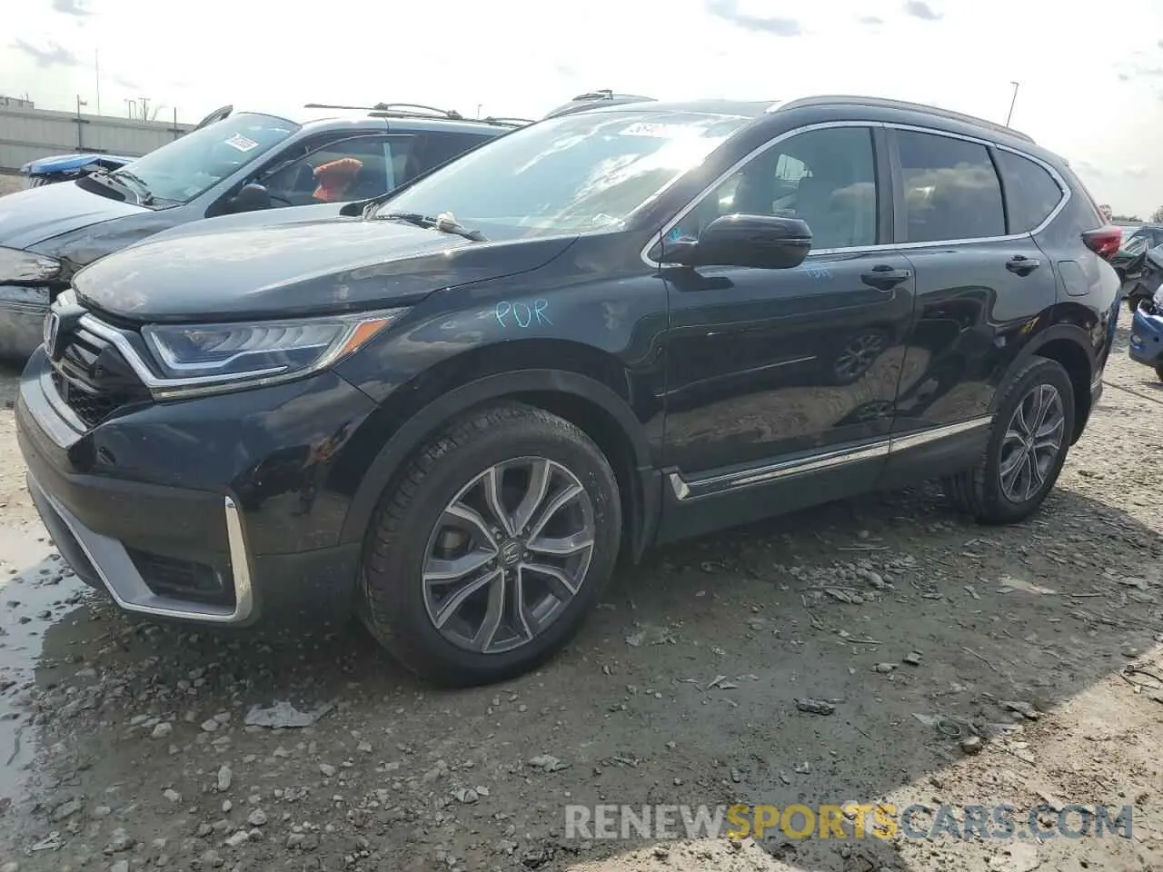 1 Photograph of a damaged car 5J6RW2H95LL008032 HONDA CRV 2020