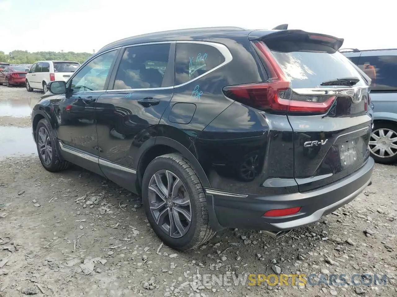 2 Photograph of a damaged car 5J6RW2H95LL008032 HONDA CRV 2020