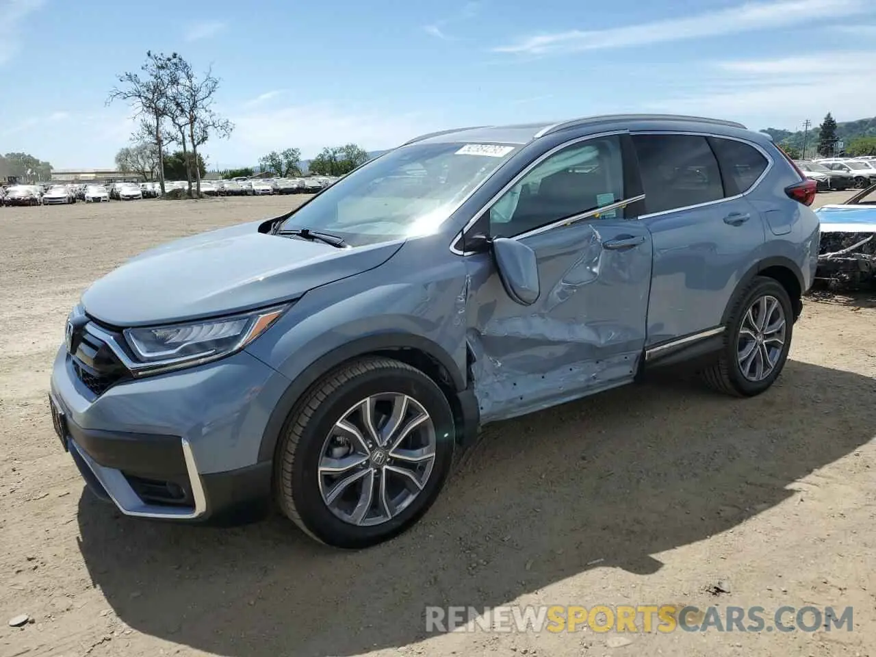 1 Photograph of a damaged car 5J6RW2H96LL003616 HONDA CRV 2020