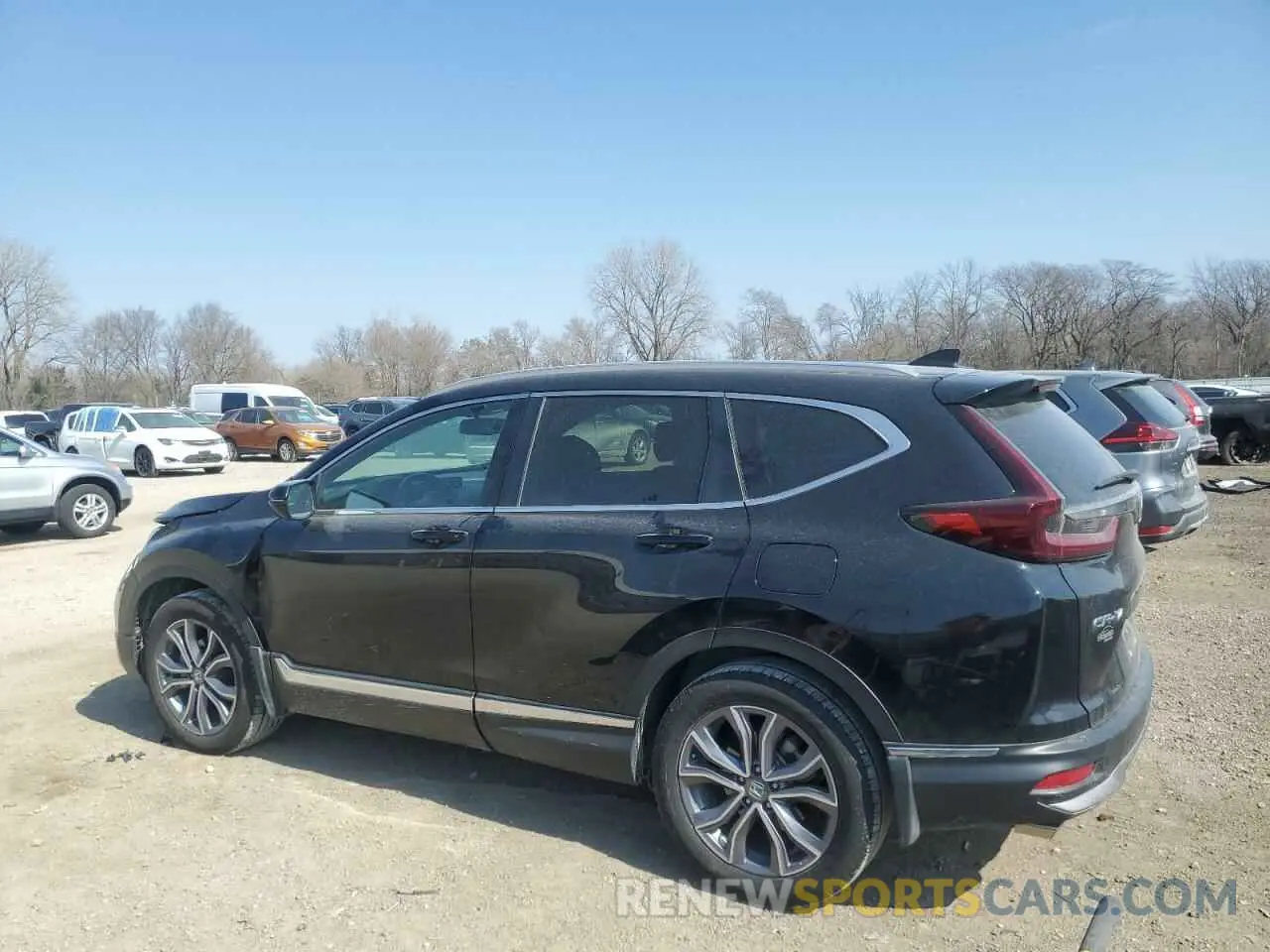 2 Photograph of a damaged car 5J6RW2H98LL008042 HONDA CRV 2020