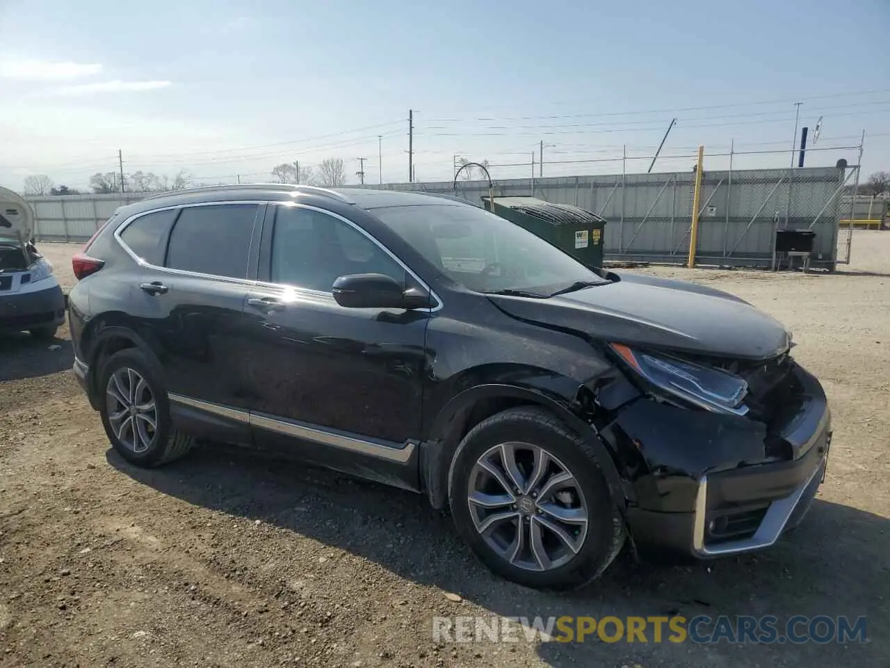 4 Photograph of a damaged car 5J6RW2H98LL008042 HONDA CRV 2020