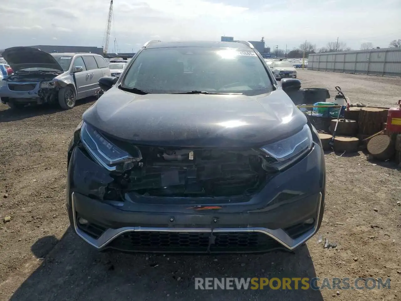 5 Photograph of a damaged car 5J6RW2H98LL008042 HONDA CRV 2020