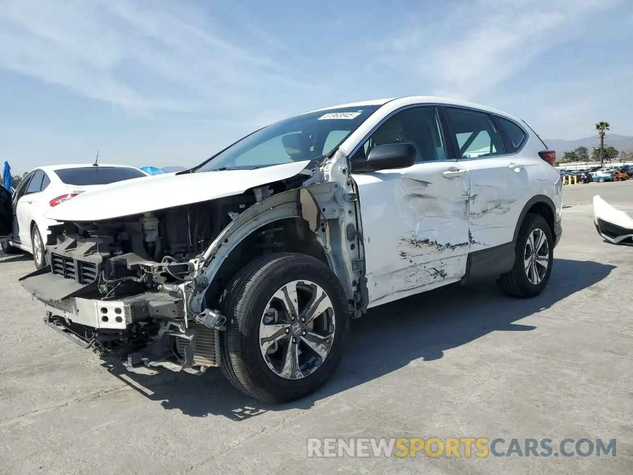 1 Photograph of a damaged car 7FART6H28LE017243 HONDA CRV 2020