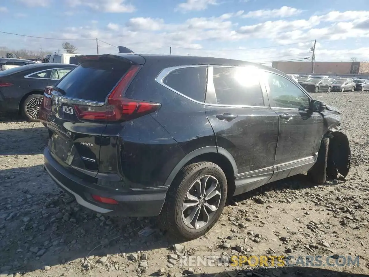 3 Photograph of a damaged car 7FART6H83LE009183 HONDA CRV 2020