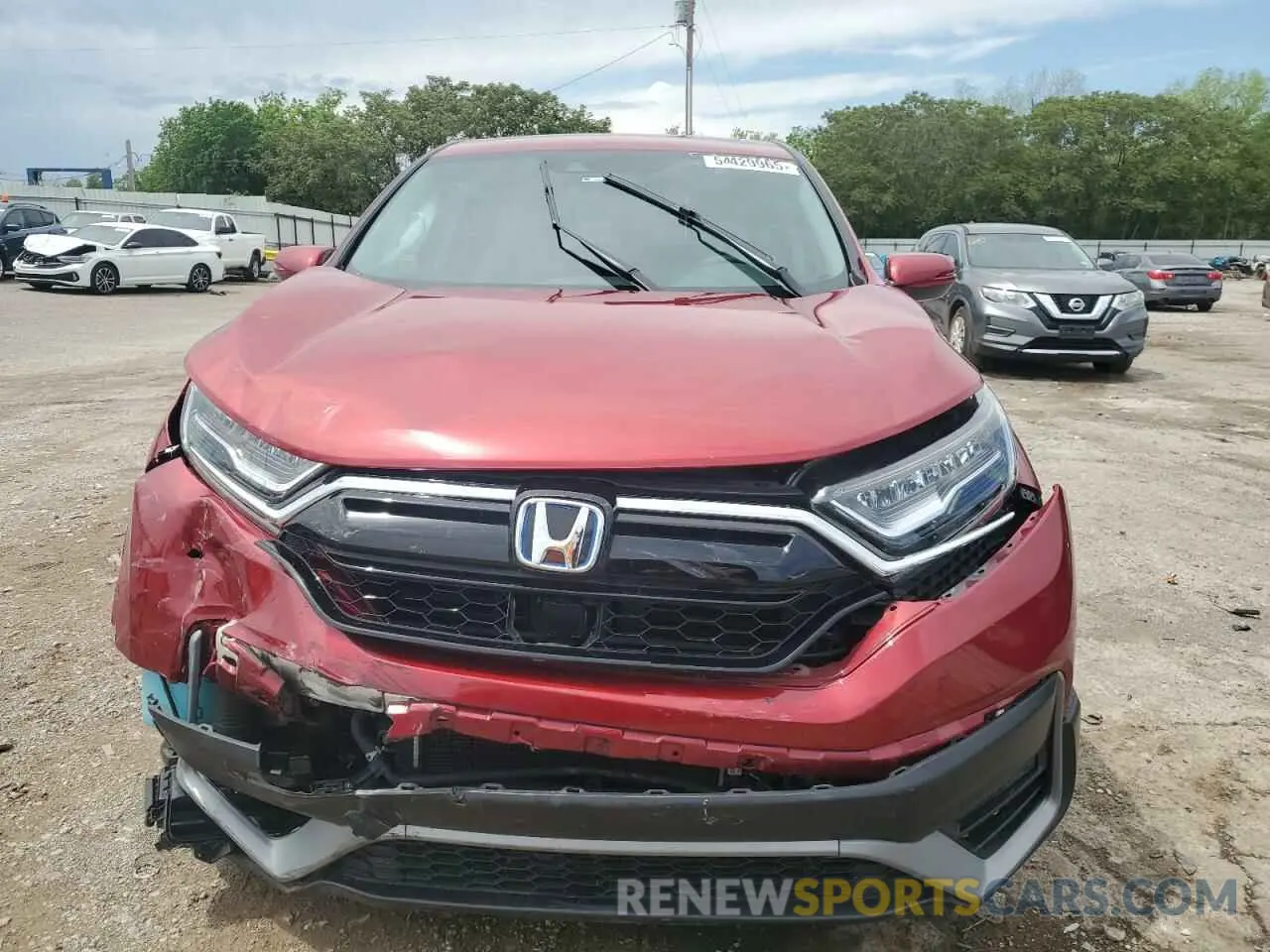 5 Photograph of a damaged car 7FART6H83LE015176 HONDA CRV 2020
