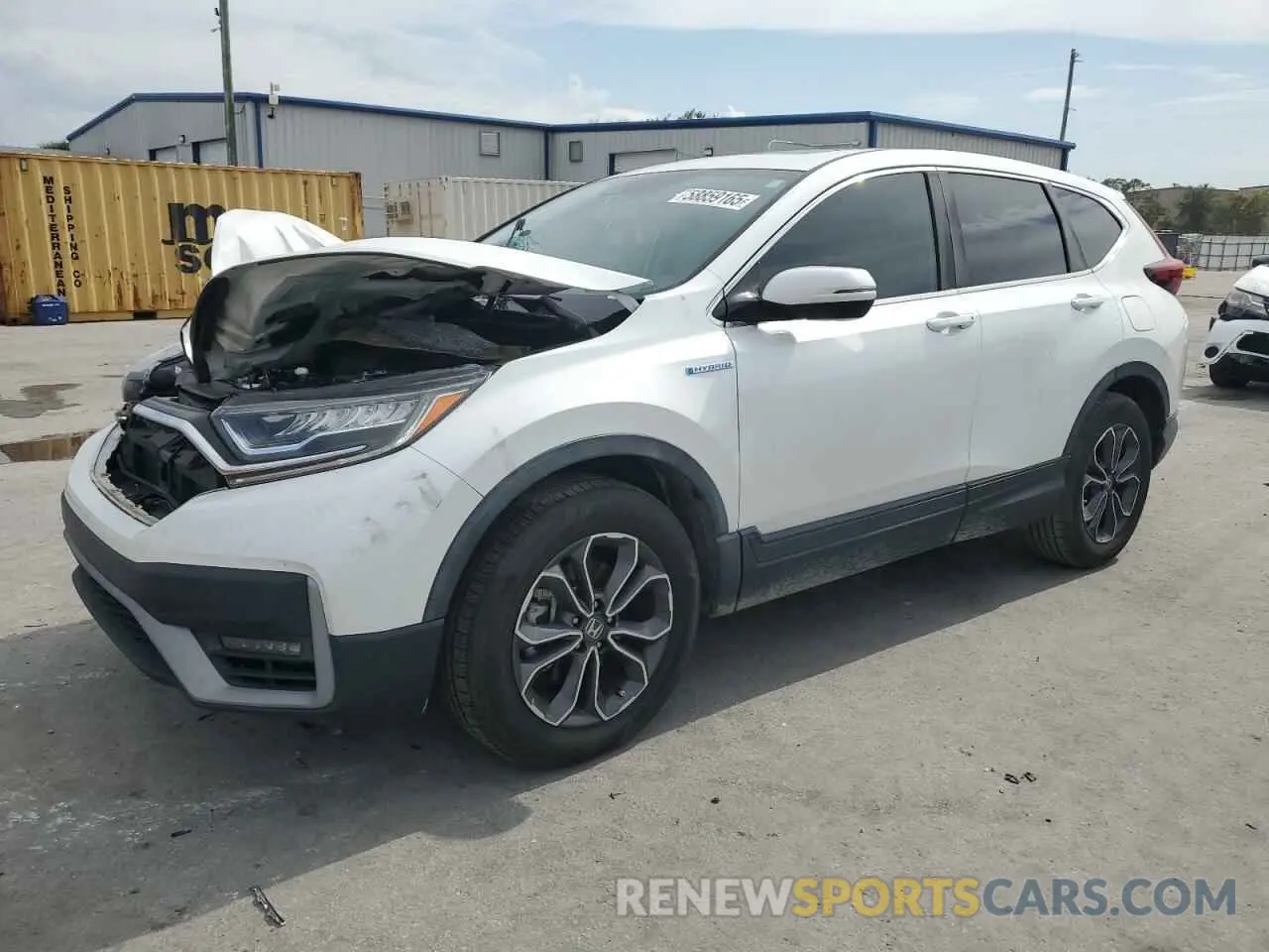 1 Photograph of a damaged car 7FART6H88LE016548 HONDA CRV 2020