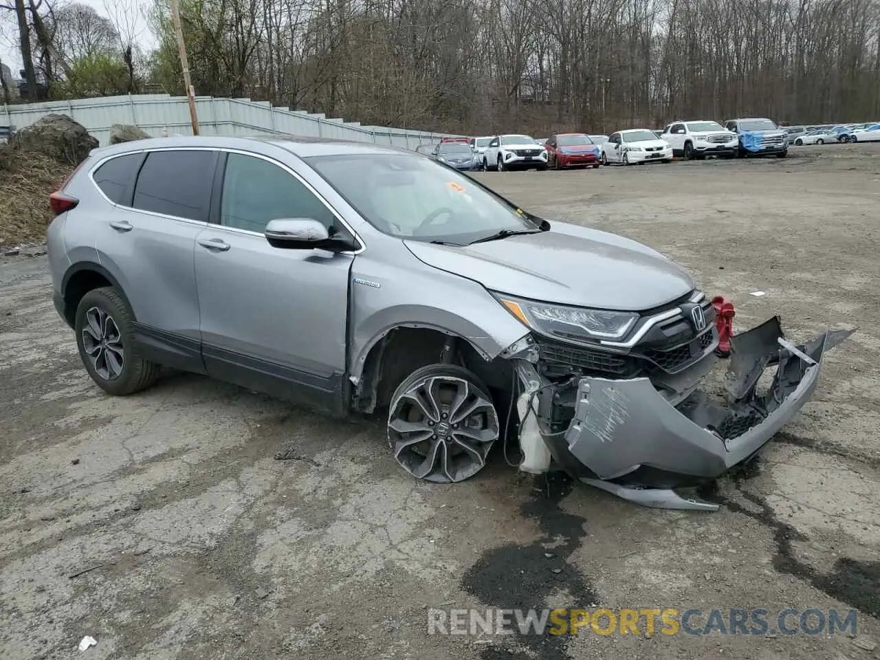 4 Photograph of a damaged car 7FART6H88LE017330 HONDA CRV 2020