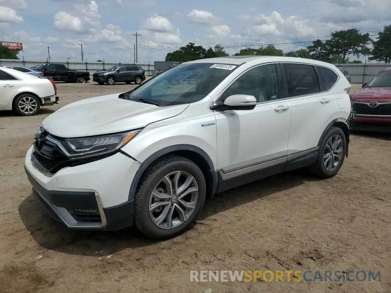 1 Photograph of a damaged car 7FART6H9XLE020917 HONDA CRV 2020