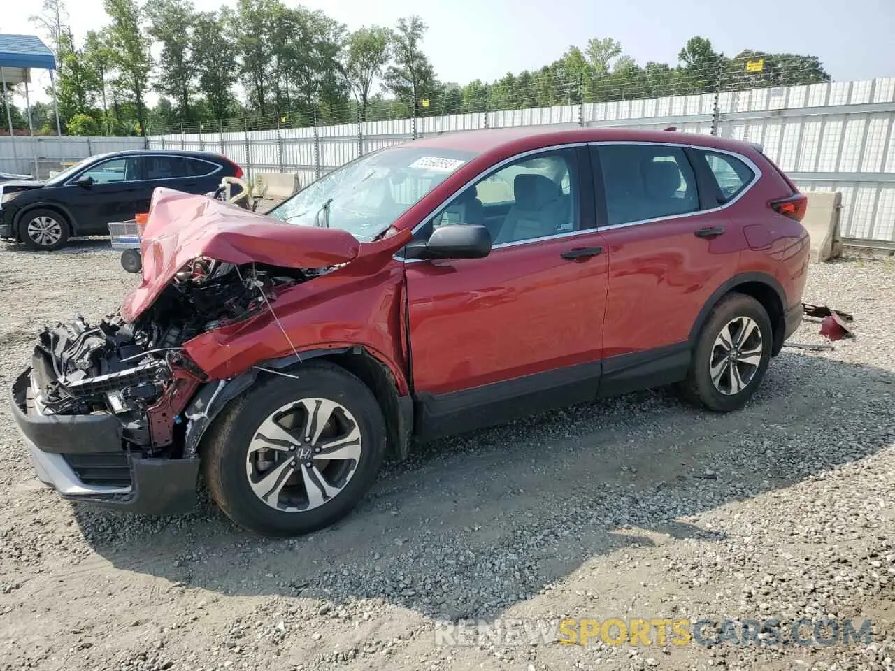 1 Photograph of a damaged car 7FARW1H23LE003048 HONDA CRV 2020