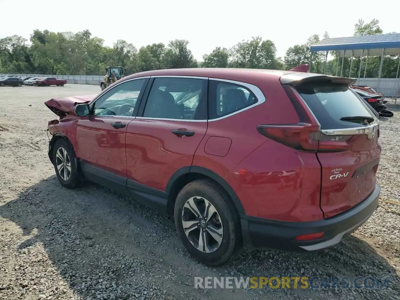 2 Photograph of a damaged car 7FARW1H23LE003048 HONDA CRV 2020