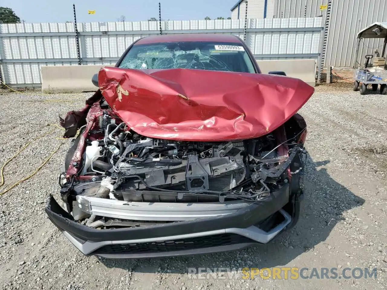 5 Photograph of a damaged car 7FARW1H23LE003048 HONDA CRV 2020