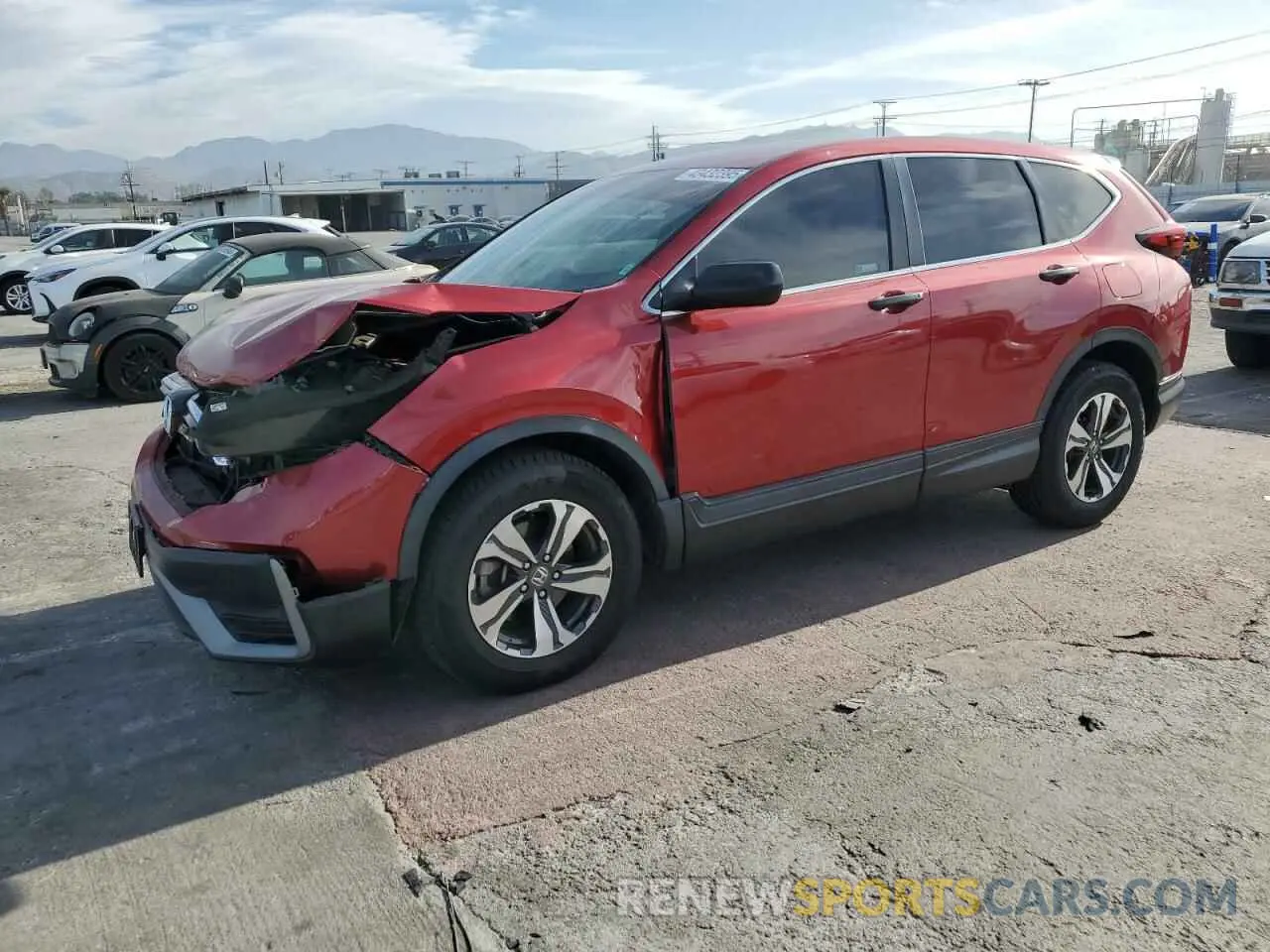 1 Photograph of a damaged car 7FARW1H2XLE006495 HONDA CRV 2020