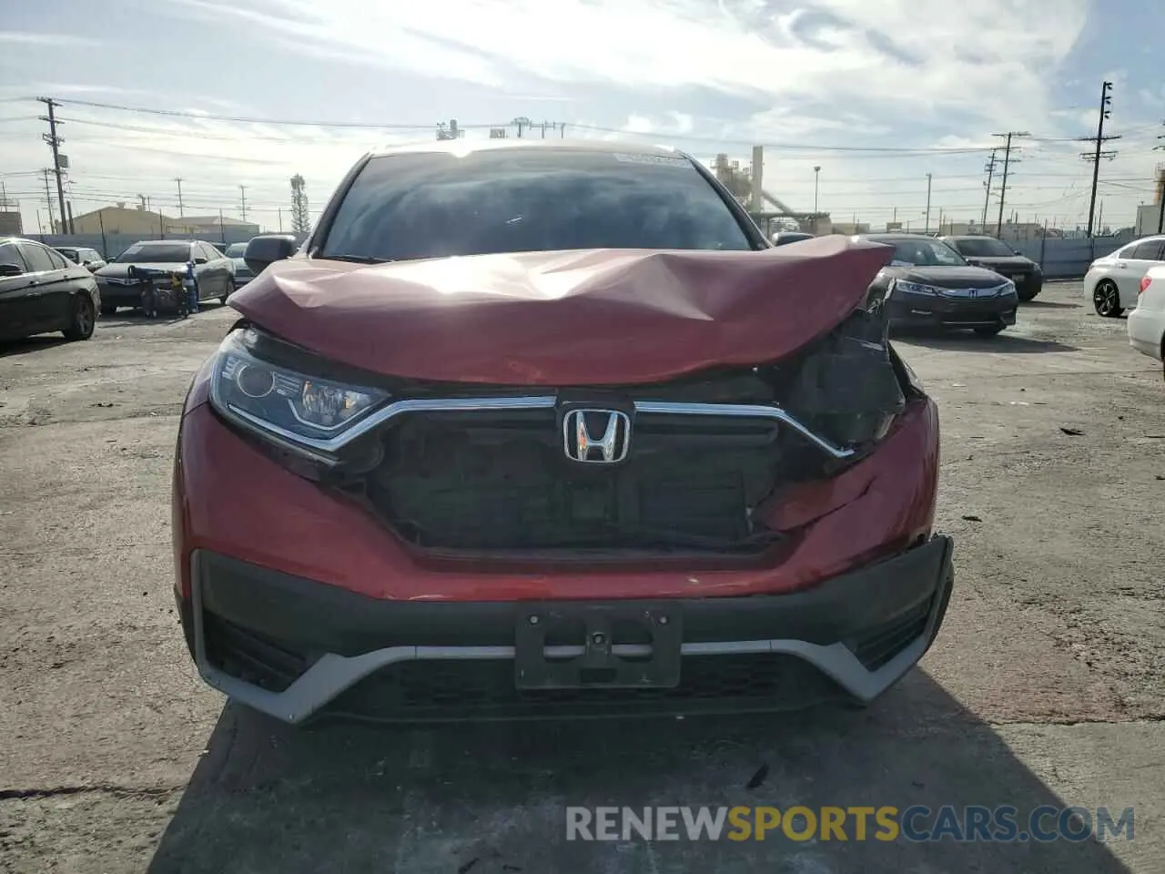 5 Photograph of a damaged car 7FARW1H2XLE006495 HONDA CRV 2020