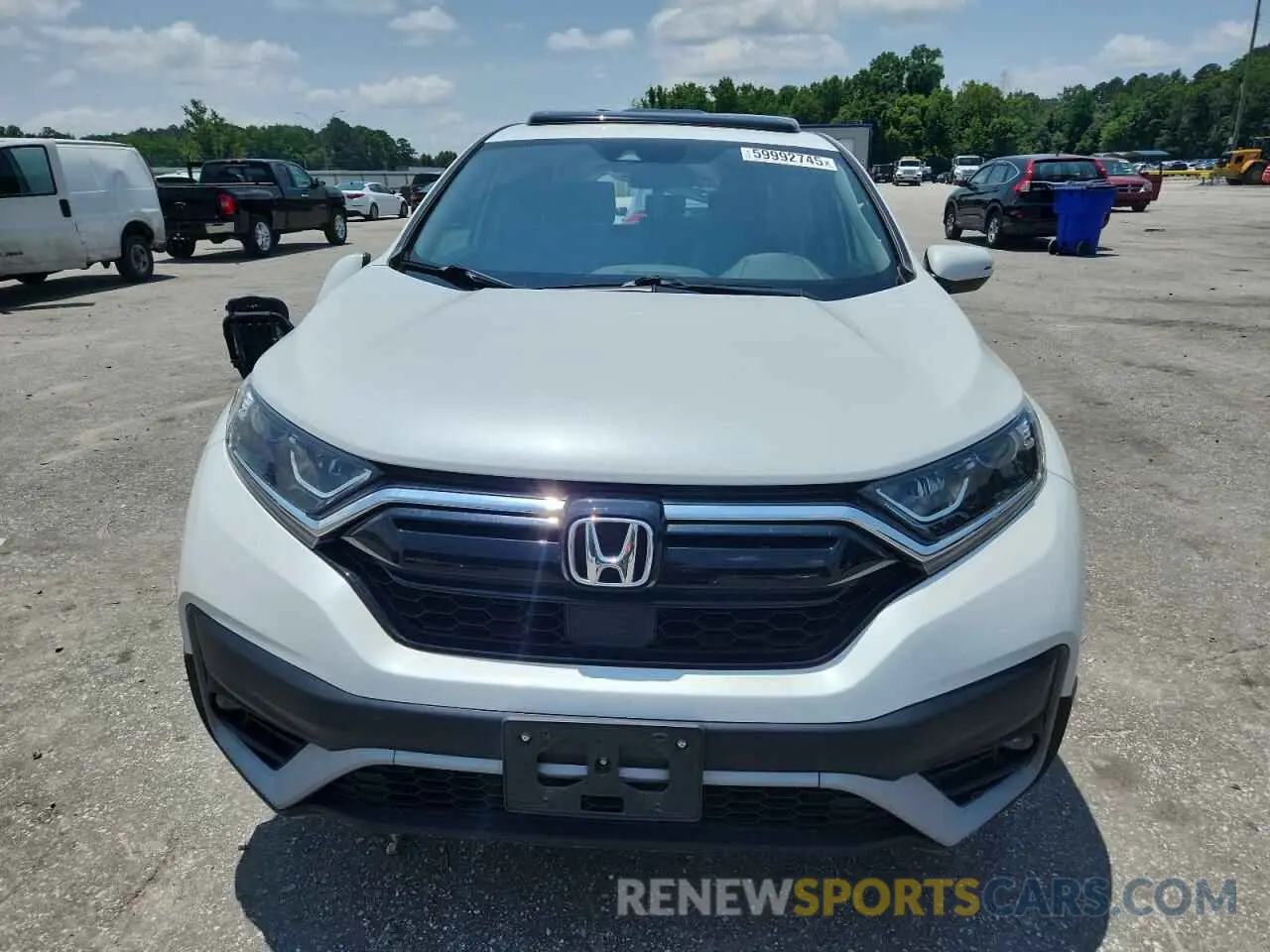 5 Photograph of a damaged car 7FARW1H50LE022618 HONDA CRV 2020