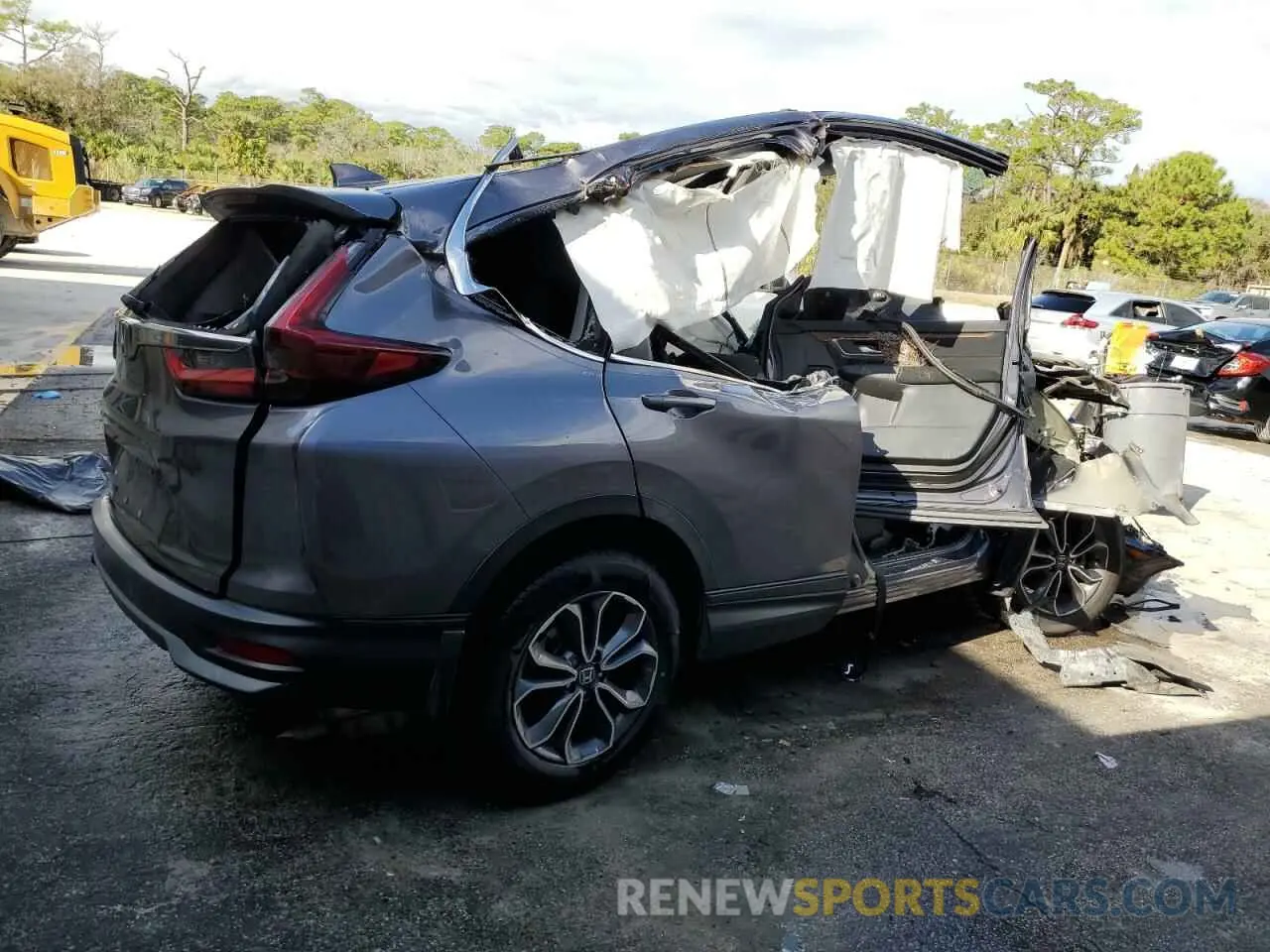 3 Photograph of a damaged car 7FARW1H51LE027987 HONDA CRV 2020