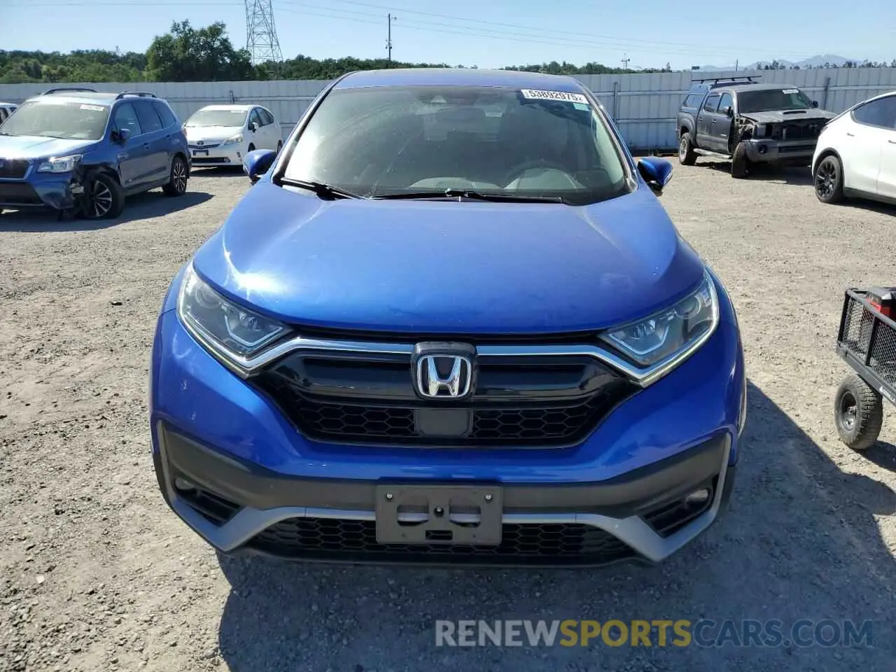 5 Photograph of a damaged car 7FARW1H52LE010874 HONDA CRV 2020