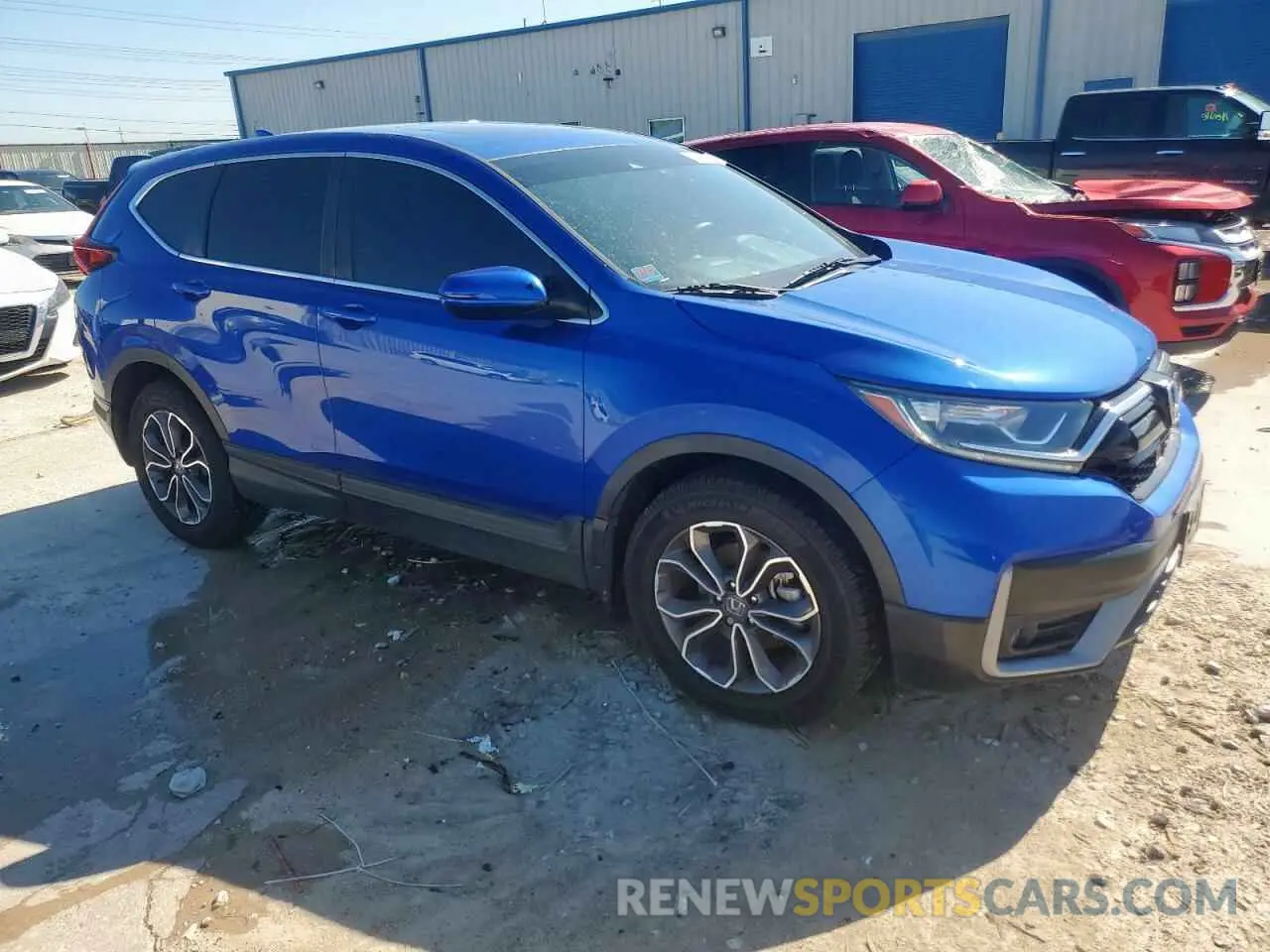 4 Photograph of a damaged car 7FARW1H53LE016103 HONDA CRV 2020