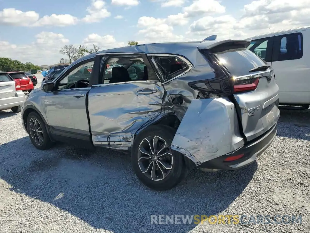 2 Photograph of a damaged car 7FARW1H54LE020466 HONDA CRV 2020