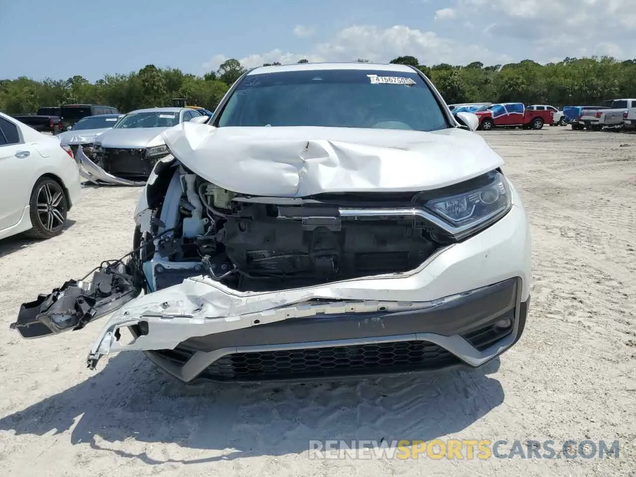5 Photograph of a damaged car 7FARW1H55LE017530 HONDA CRV 2020