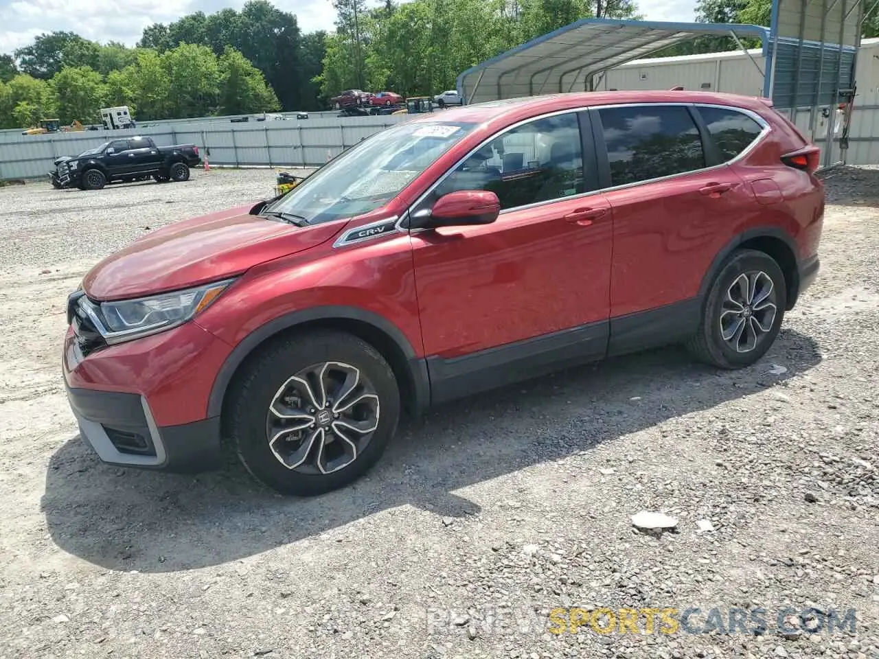 1 Photograph of a damaged car 7FARW1H56LE015690 HONDA CRV 2020