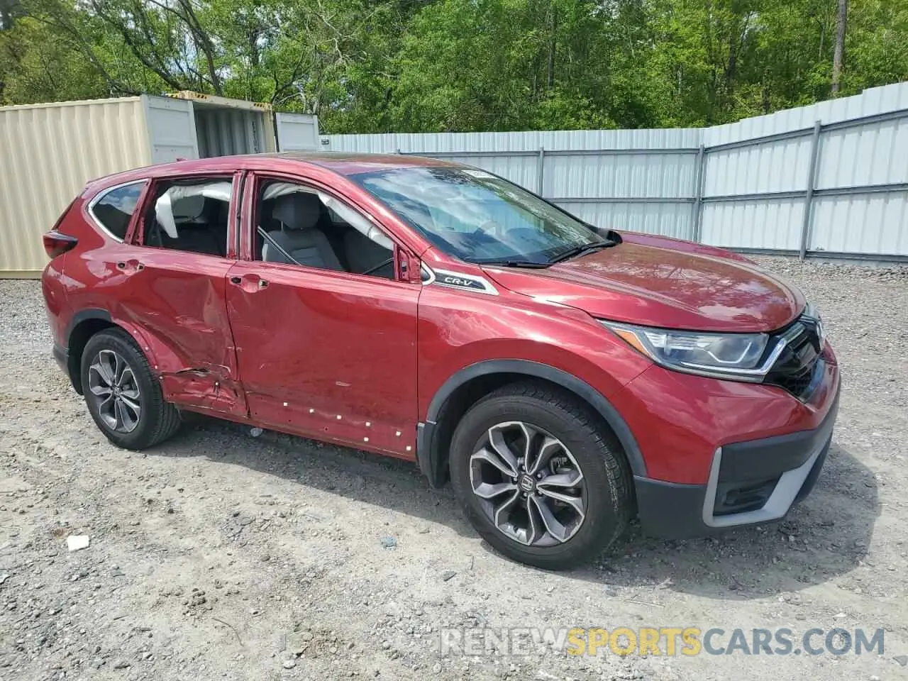 4 Photograph of a damaged car 7FARW1H56LE015690 HONDA CRV 2020