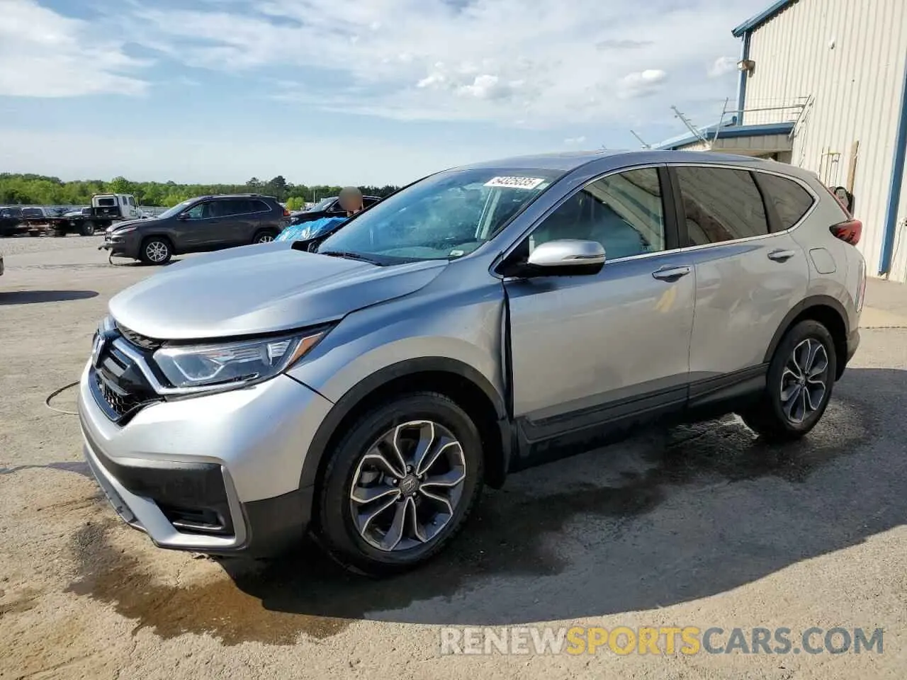 1 Photograph of a damaged car 7FARW1H57LE015147 HONDA CRV 2020