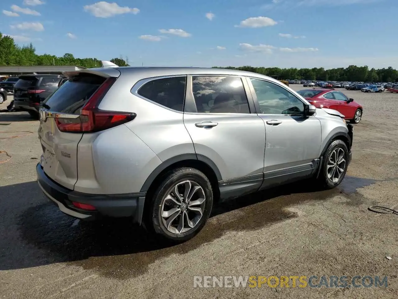 3 Photograph of a damaged car 7FARW1H57LE015147 HONDA CRV 2020