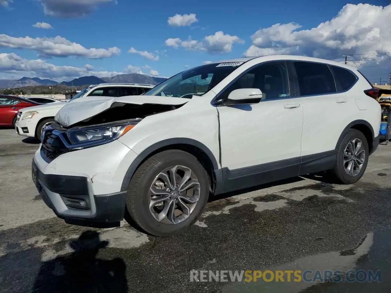 1 Photograph of a damaged car 7FARW1H5XLE025350 HONDA CRV 2020