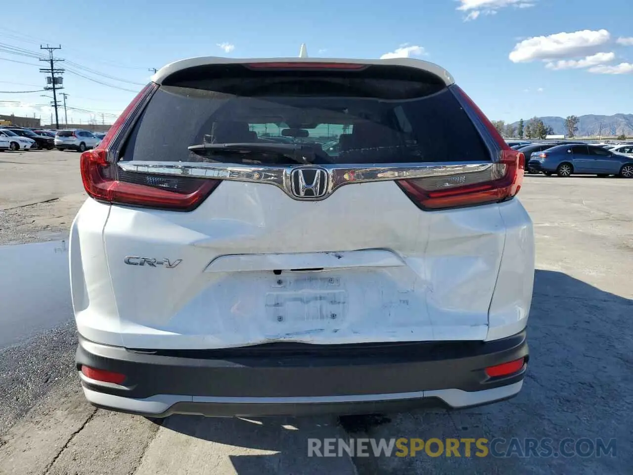 6 Photograph of a damaged car 7FARW1H5XLE025350 HONDA CRV 2020