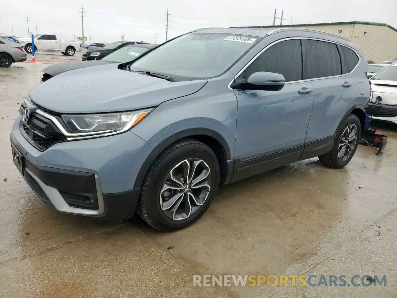1 Photograph of a damaged car 7FARW1H80LE006820 HONDA CRV 2020