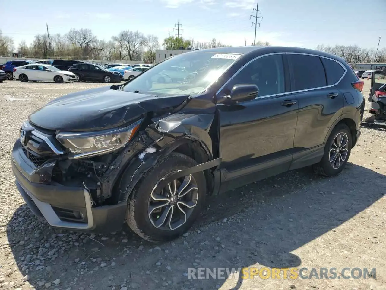 1 Photograph of a damaged car 7FARW1H81LE030270 HONDA CRV 2020