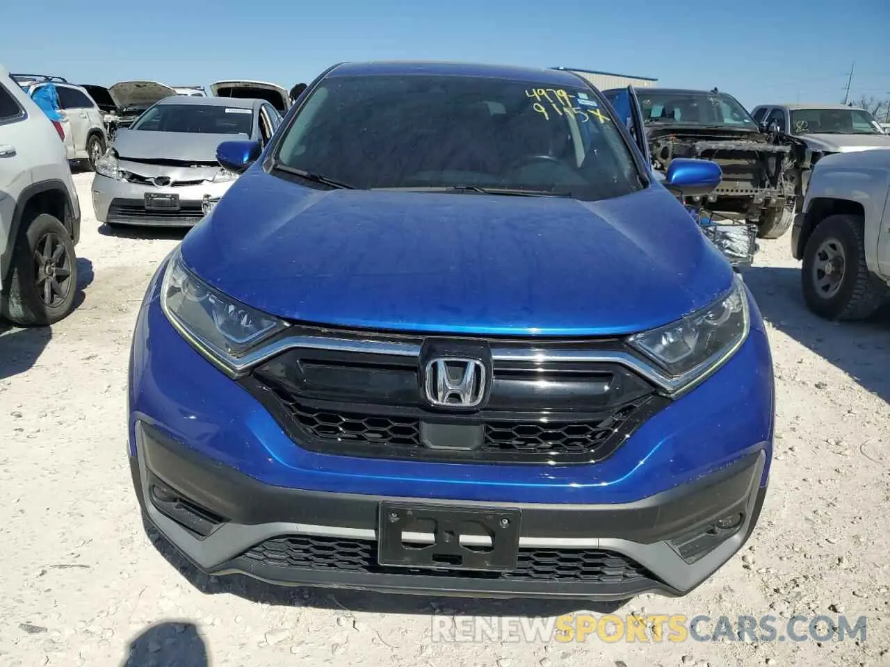 5 Photograph of a damaged car 7FARW1H87LE006703 HONDA CRV 2020