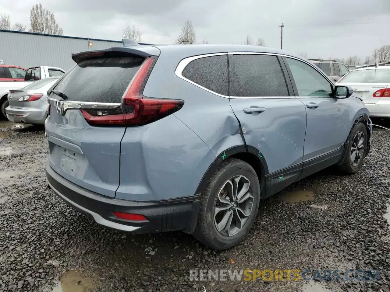 3 Photograph of a damaged car 7FARW1H87LE012338 HONDA CRV 2020