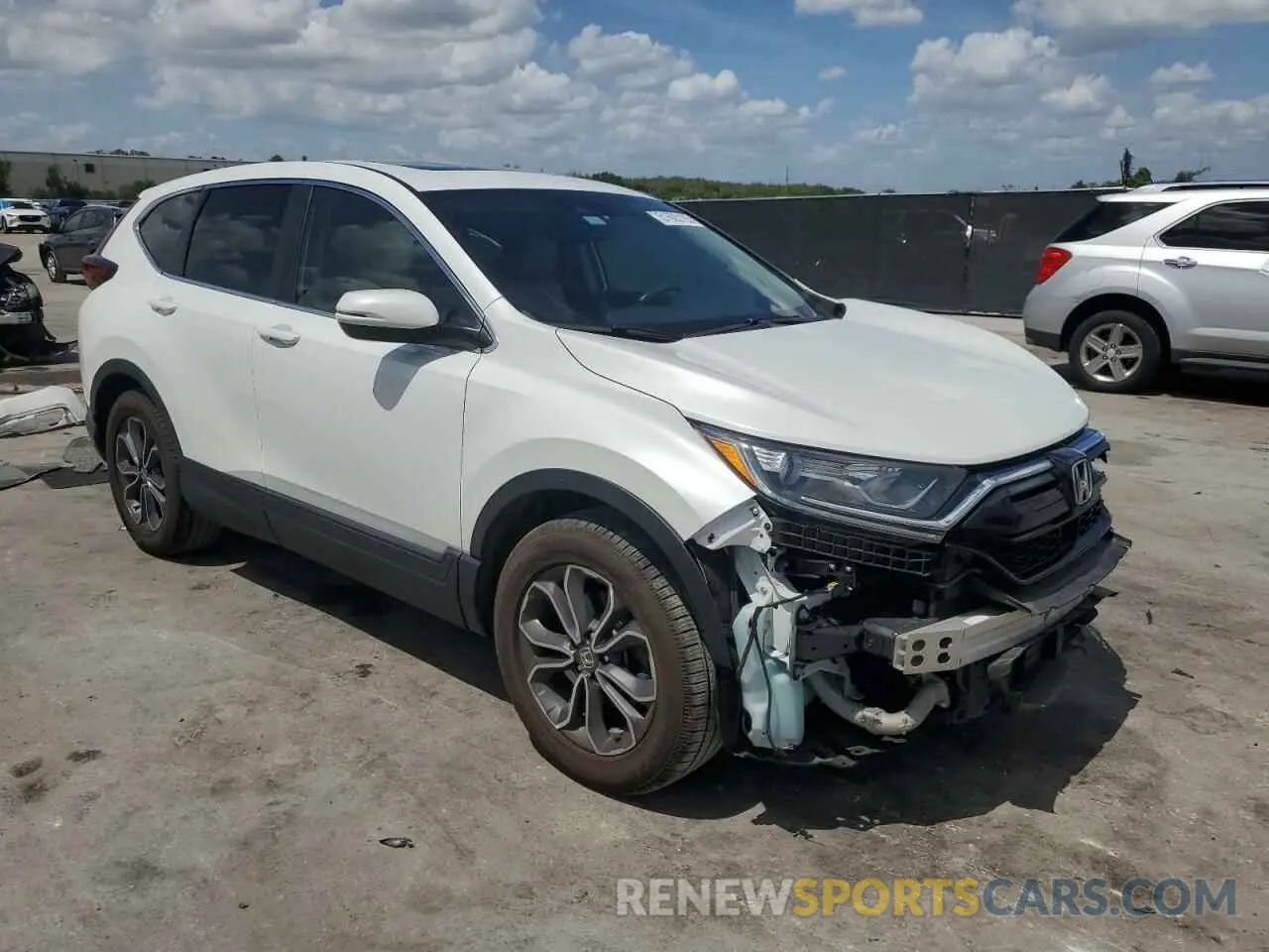 4 Photograph of a damaged car 7FARW1H8XLE030025 HONDA CRV 2020