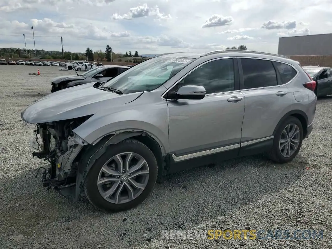 1 Photograph of a damaged car 7FARW1H90LE001447 HONDA CRV 2020